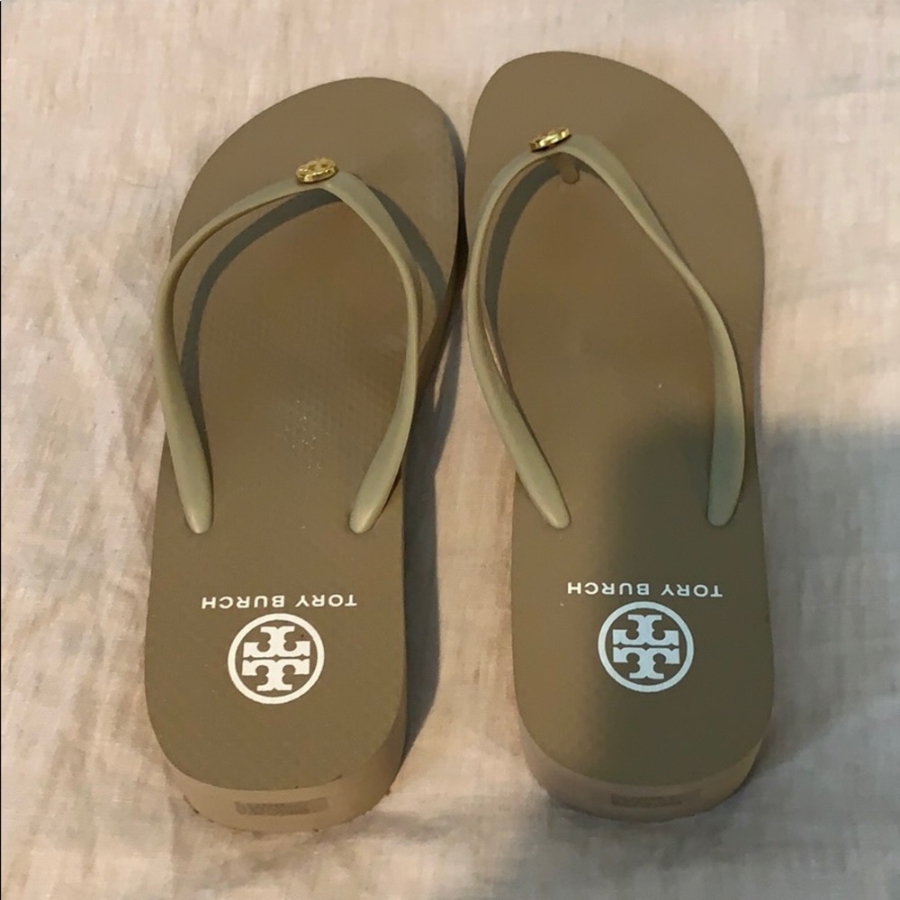 Tory Burch Wedge Flip Flops 10